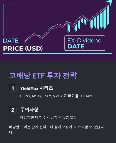 고배당 etf 투자 전략