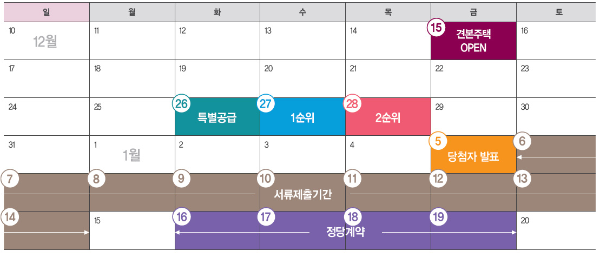 청약일정