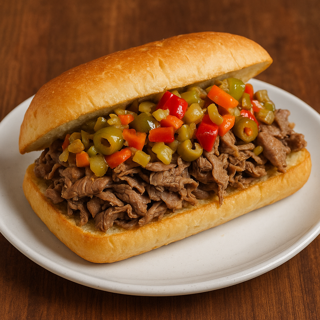 이탈리안 비프 샌드위치 이미지