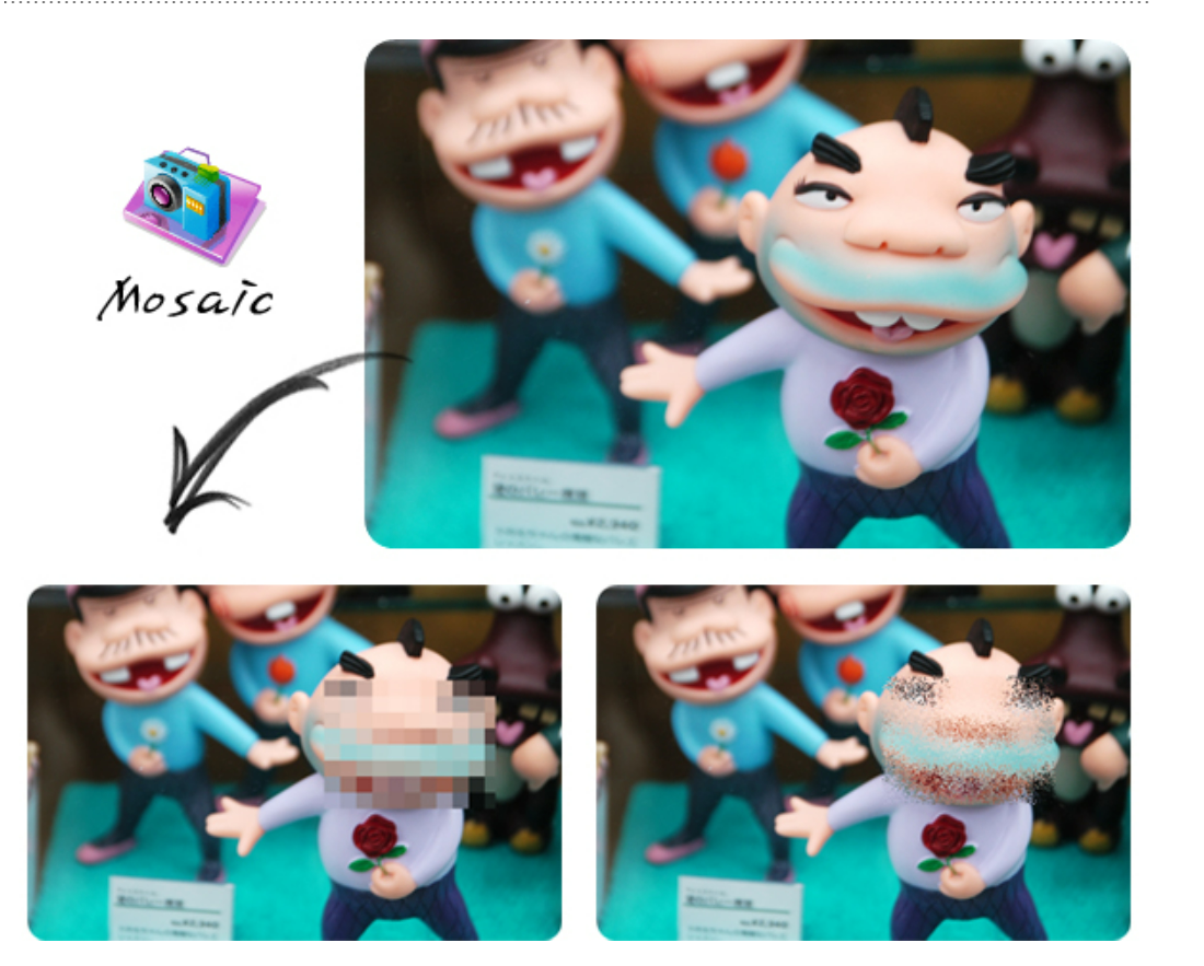 사진편집-모자이크 