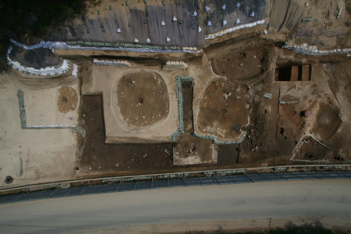 양양 오산리 유적 C지구 집자리 모습