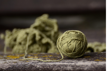 뜨개 작품의 첫 숨결