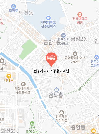 전주시외버스터미널 위치