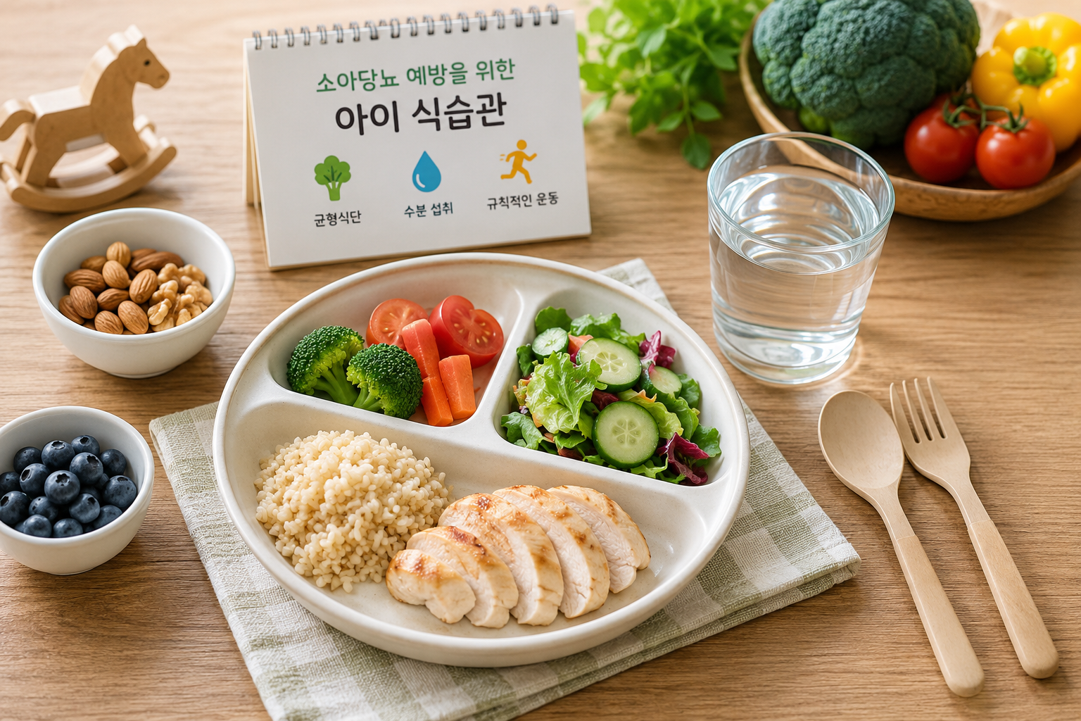 소아당뇨 예방을 위한 아이 식습관