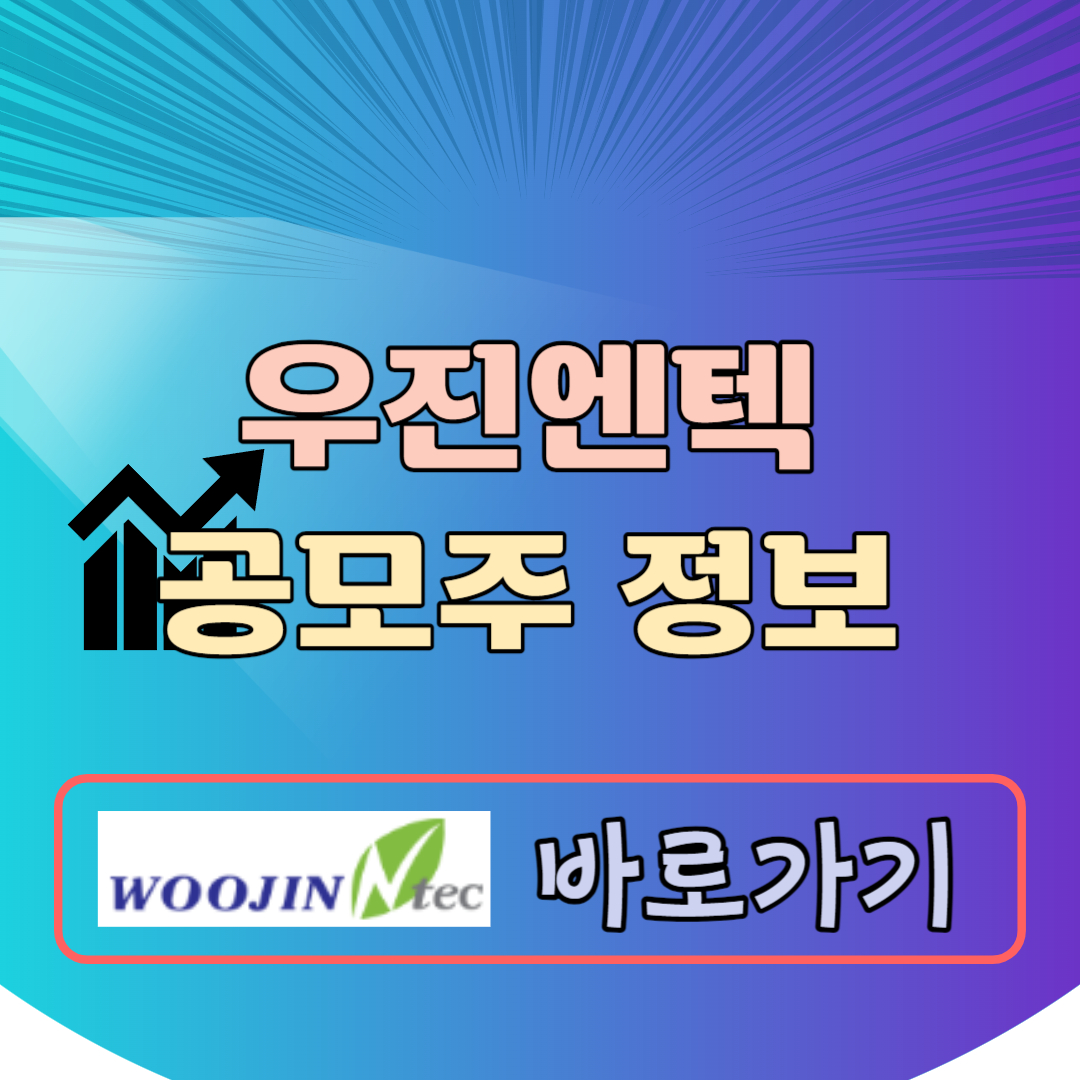 우진엔텍 공모주