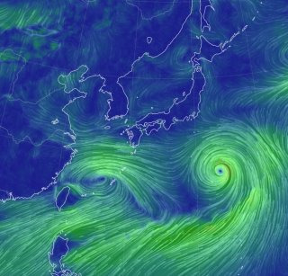 10호 태풍 바이루 예상 경로