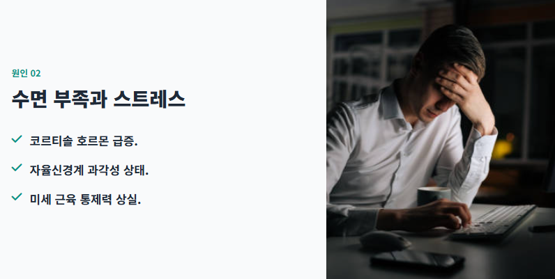눈떨림 이유