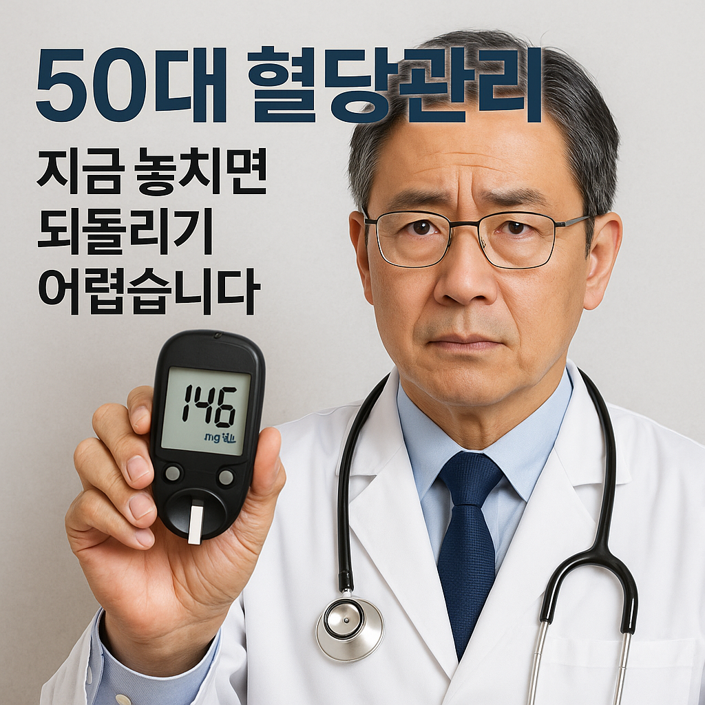 50대 혈당 관리