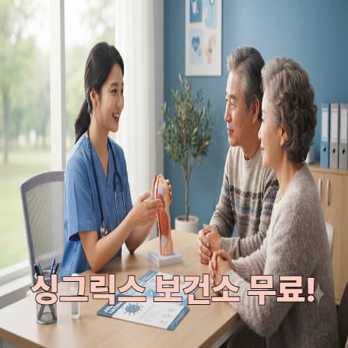 만 65세 이상 싱그릭스 보건소 무료 지원 대상 및 신청법