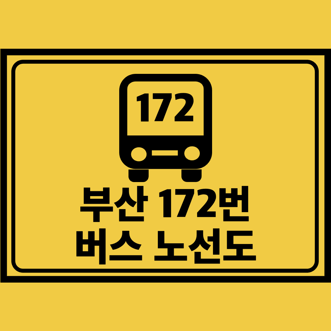 부산172번버스노선도