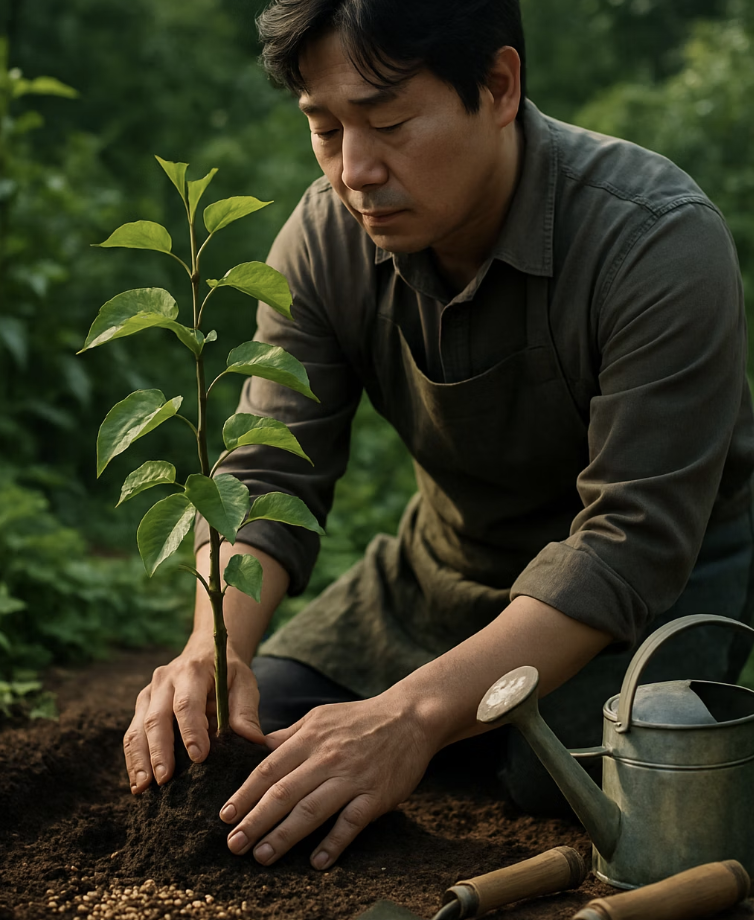 묘목 심기&amp;#44; 첫 단추를 잘 꿰는 법