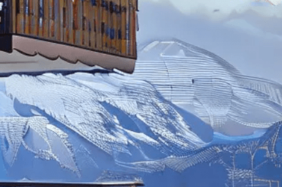 노홍철 샬레 배경