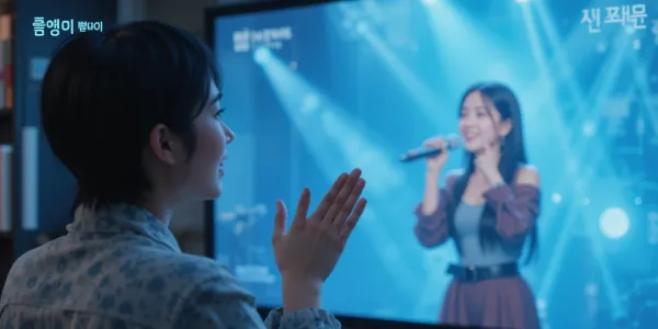 미스트롯4 무대에 감탄하는 시청자