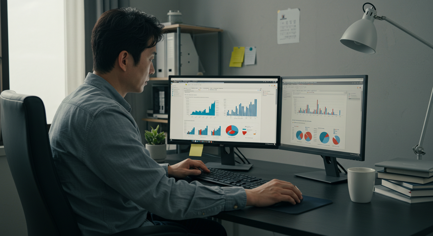 alt="블로그 수익 분석 화면"