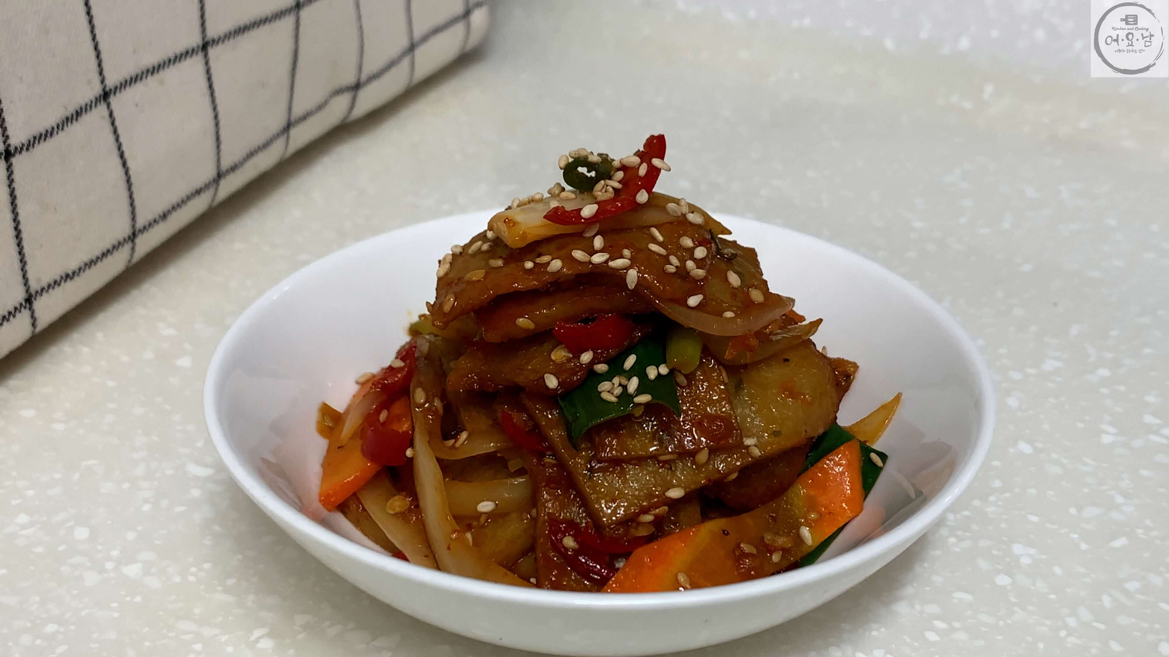 매운어묵볶음-완성