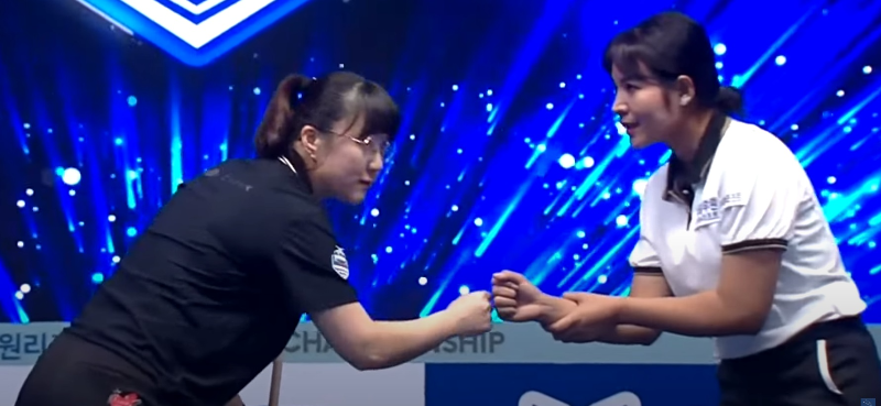 스롱 피아비 VS 장혜리 경기결과 (경주 블루원리조트 LPBA 챔피언십 32강)