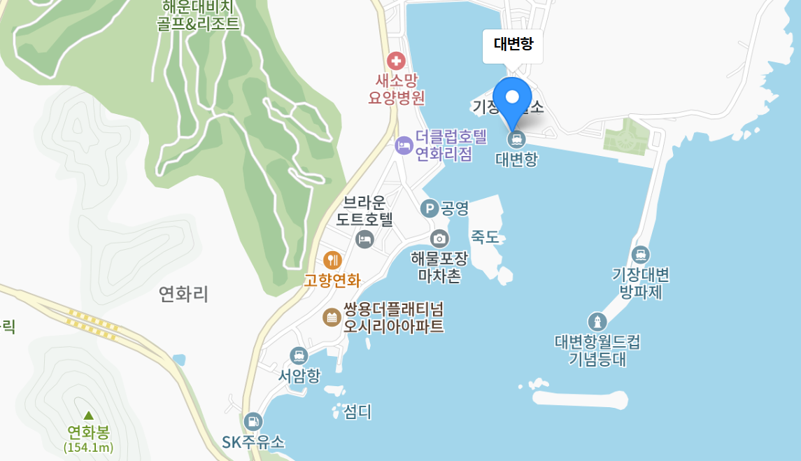 장소는 기장군 대변항 일원.