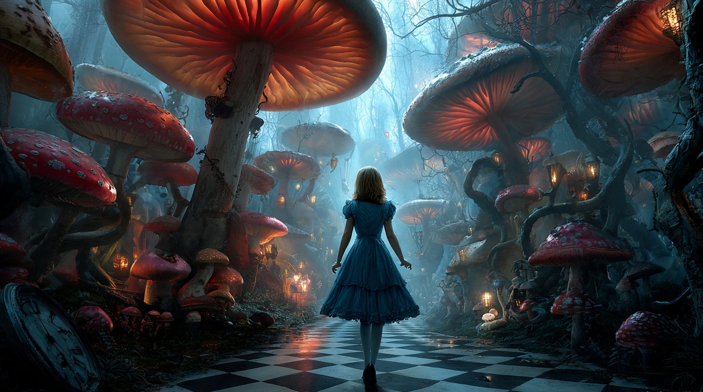 이상한 나라의 앨리스 영화 포스터