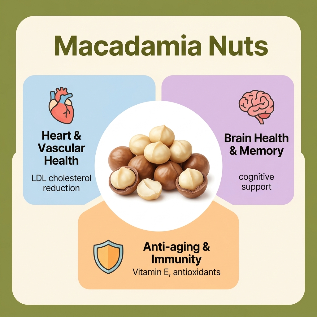 마카다미아의 효능