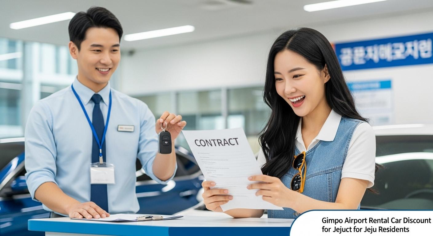 김포공항 렌트카 제주도민 할인