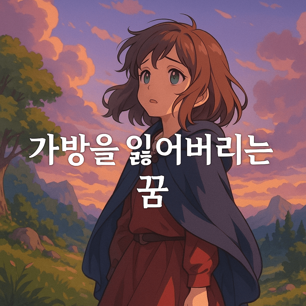 가방을 잃어버리는 꿈