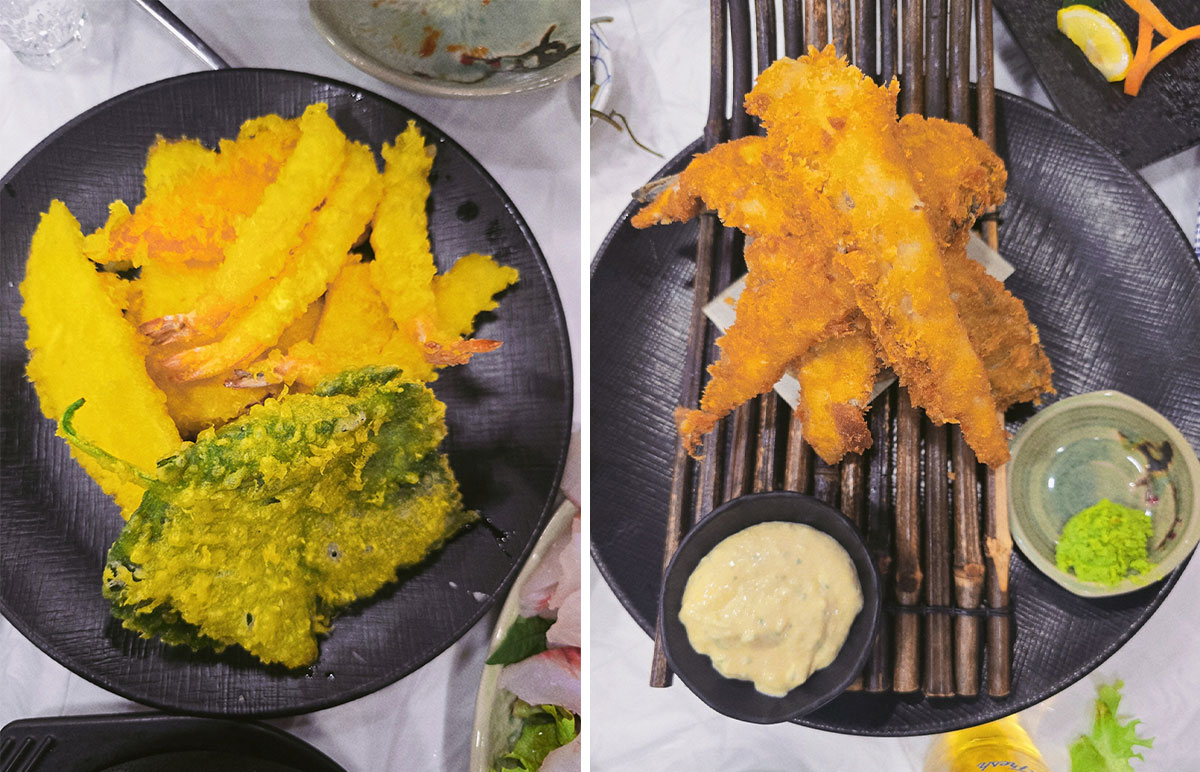 제주 다미진 횟집 기본상차림