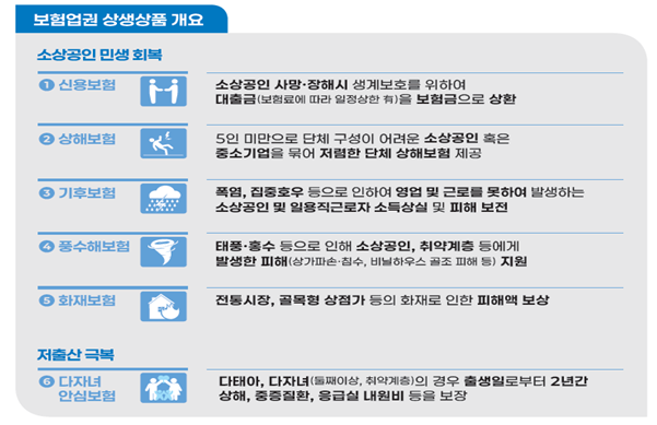보험업권 상생상품 개요