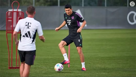 김민재 훈련 합류