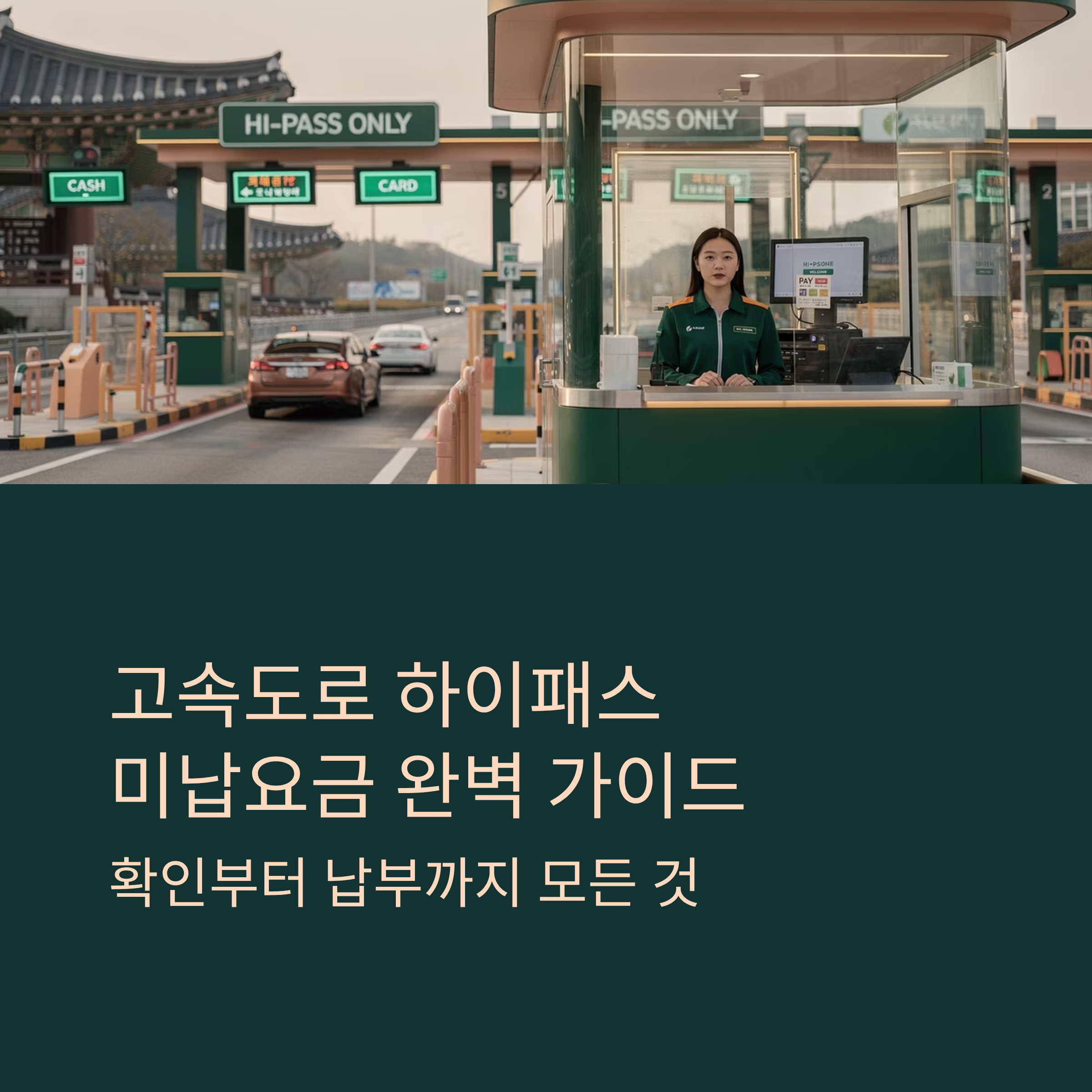 고속도로 하이패스 미납