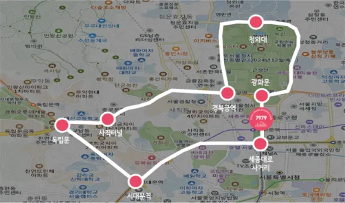 광화문 러닝코스