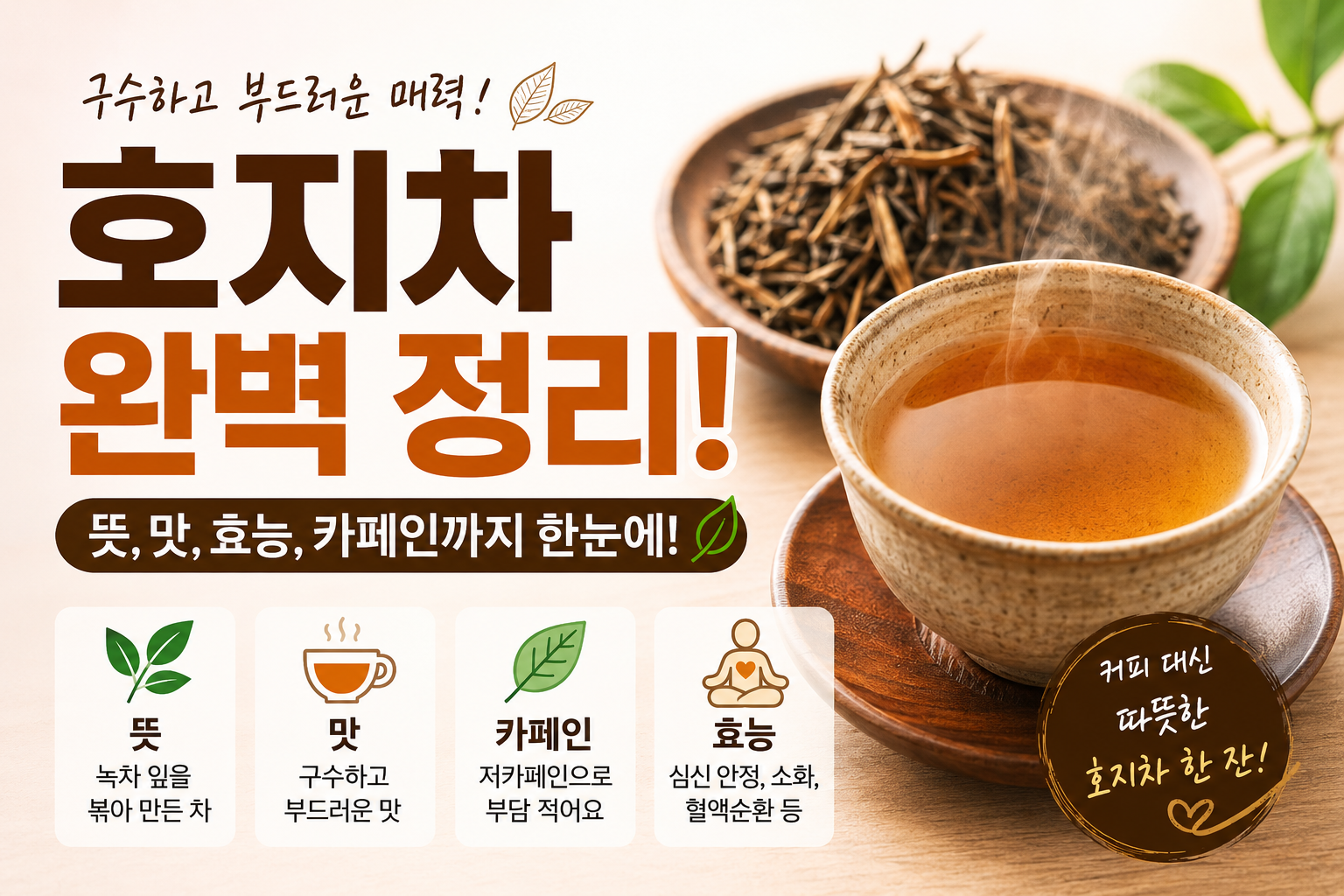 호지차의 완벽정리