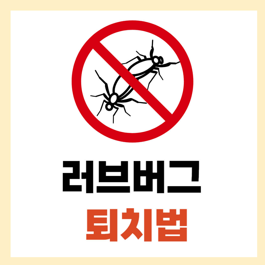 러브버그 퇴치법, 예방법