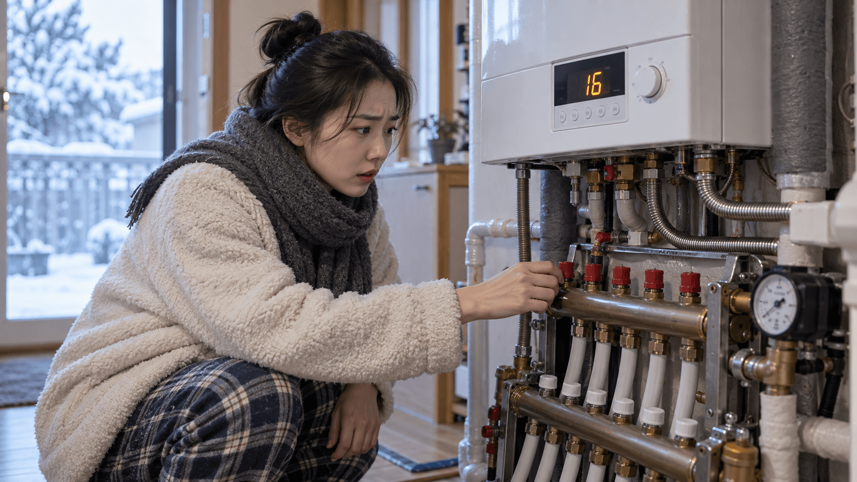 린나이 보일러 에러코드 16 반복된다면?｜고장으로 단정하기 전 확인할 것