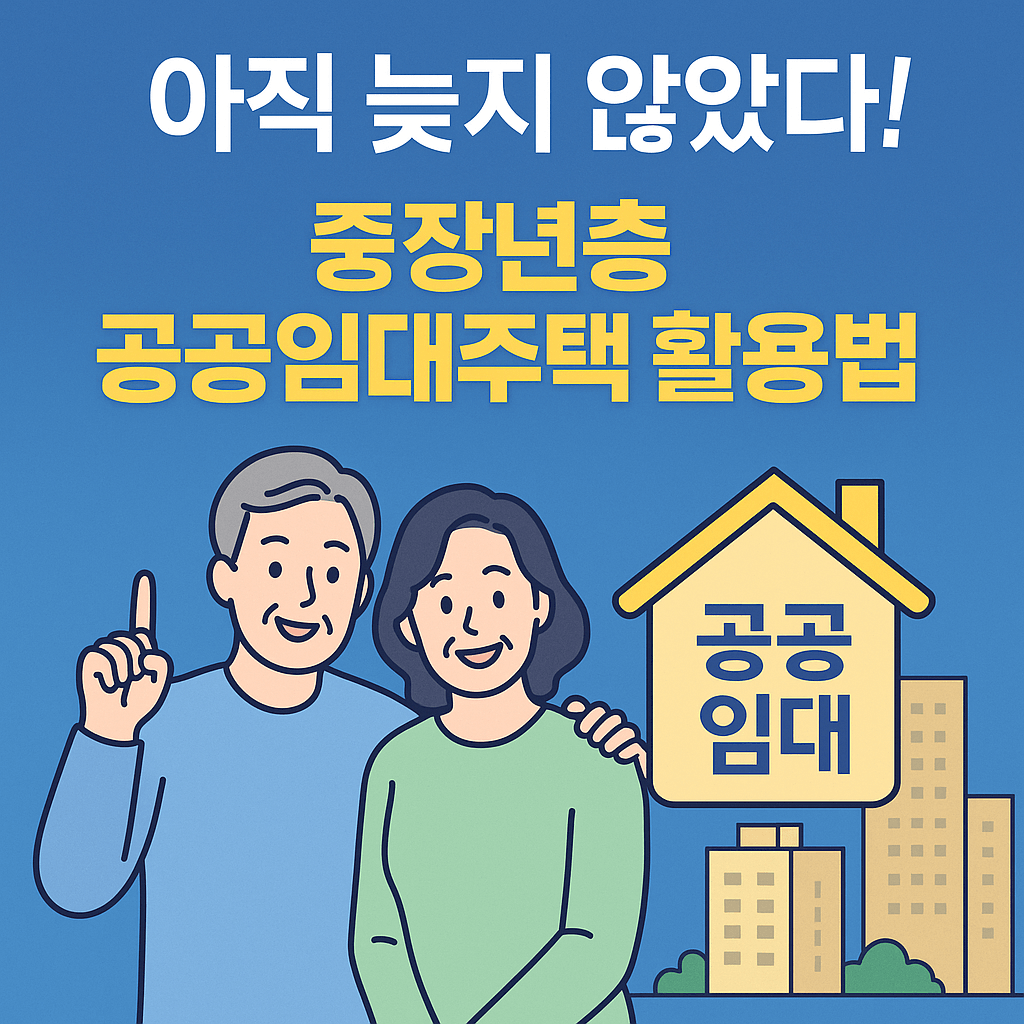 50대를 위한 공공임대주택 활용법
