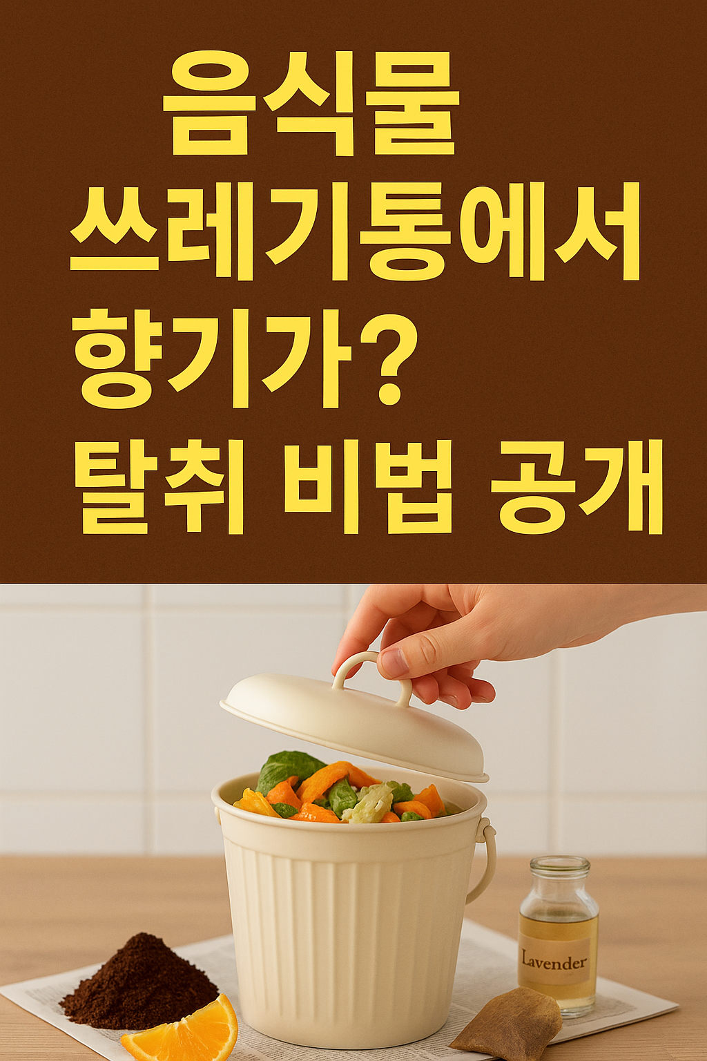 탈취 비법 공개