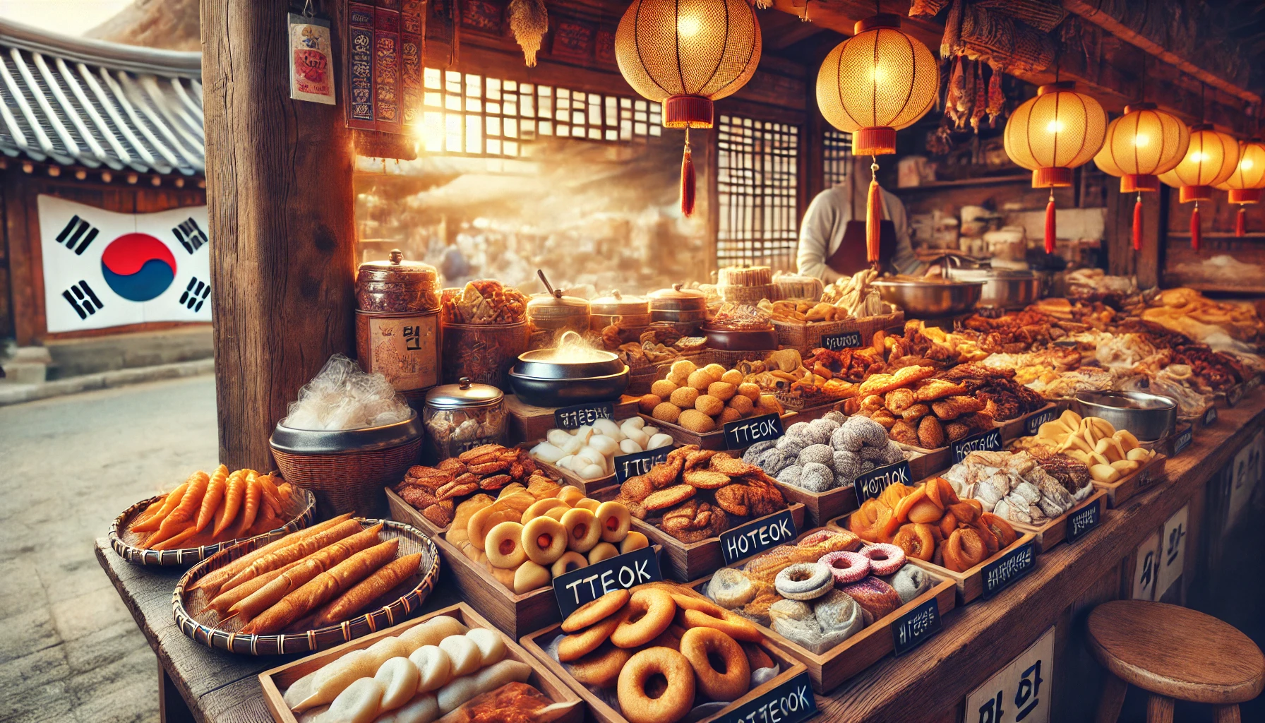 전통시장 속 베이커리