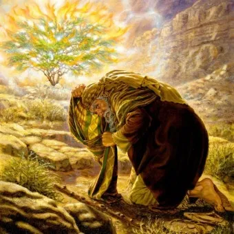 탈출기 3장 시내산 불타는 떨기나무 속에 나타나신 하느님_11