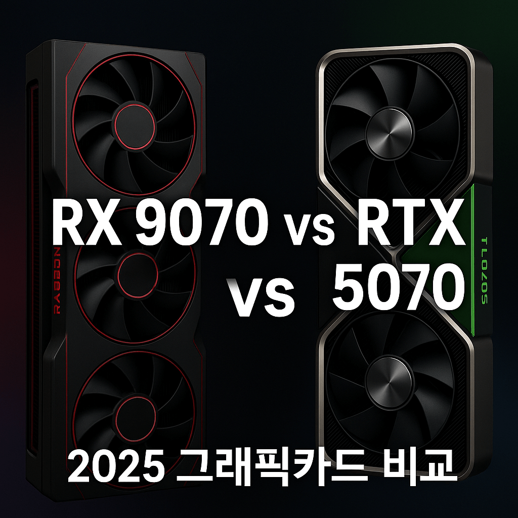 RX 9070 XT vs RTX 5070 Ti, 2025년 그래픽카드 완벽 비교: 성능&middot;가격&middot;실사용 총정리