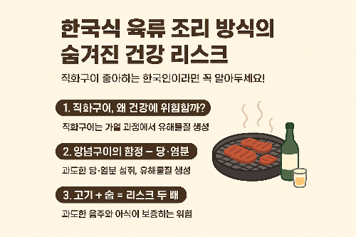 한국인식습관 직화구이 사진