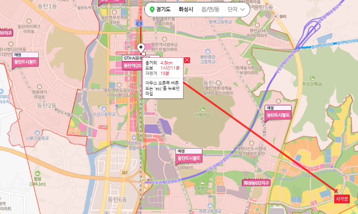 화성동탄2_제일풍경채-퍼스티어_입지