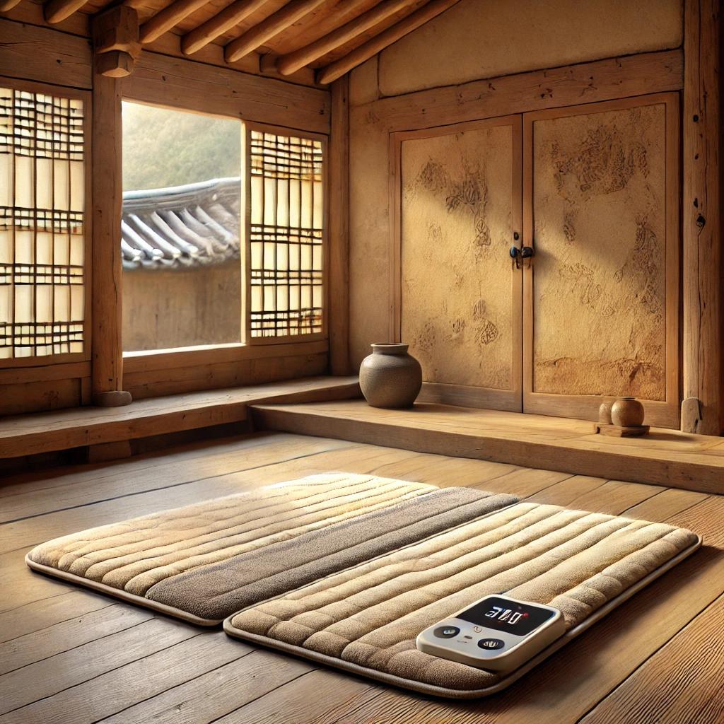 일월 황토방 전기장판 더블