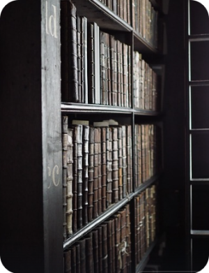 a photograph of a mystery novel