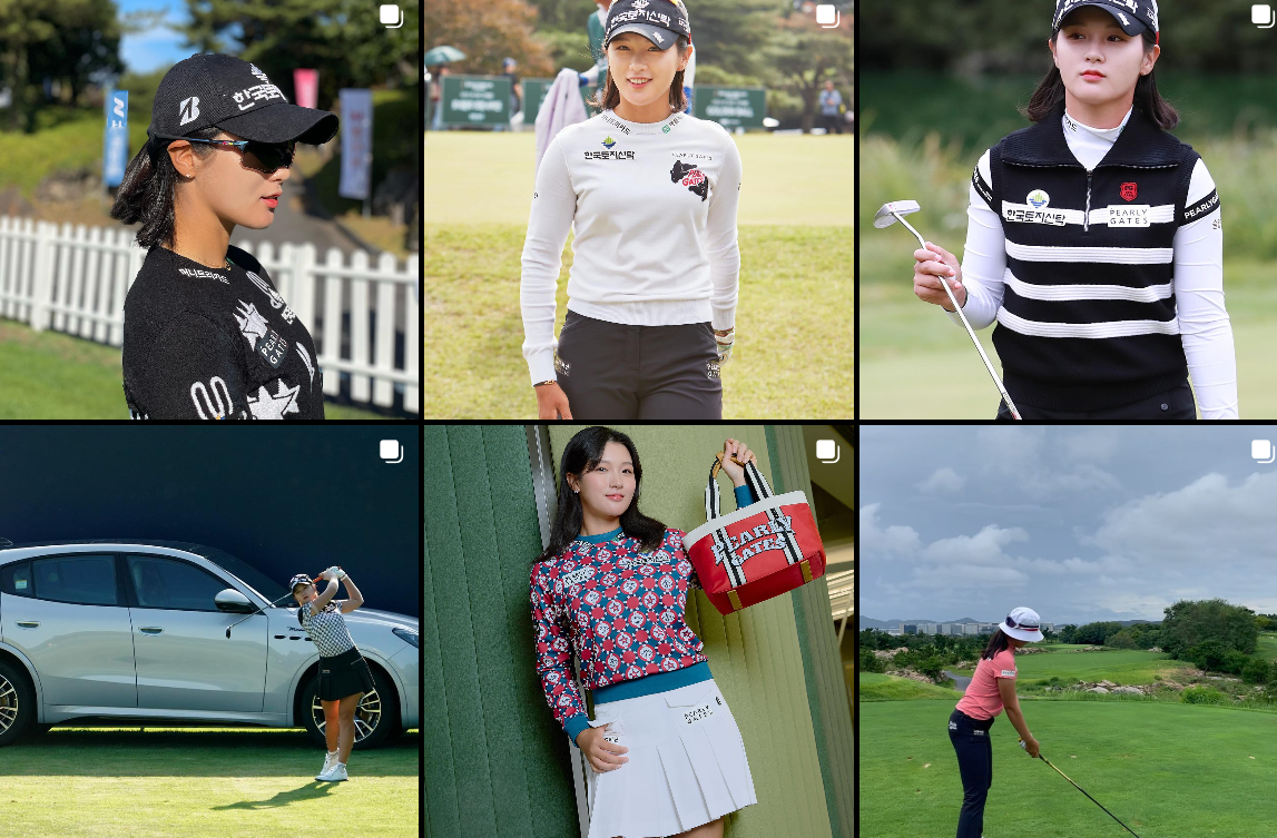 골프 여자 프로 인스타그램 주소