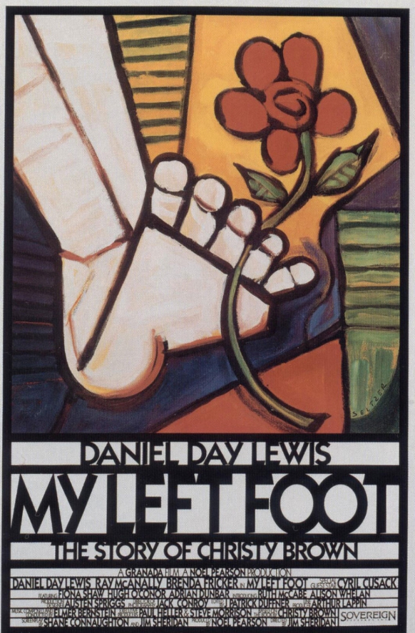 영화 나의 왼발 관련 포스터