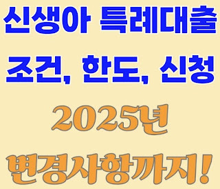 신생아 특례대출 홍보 이미지