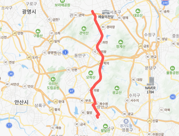 서울-수원-7780(예약)번-버스-노선-지도