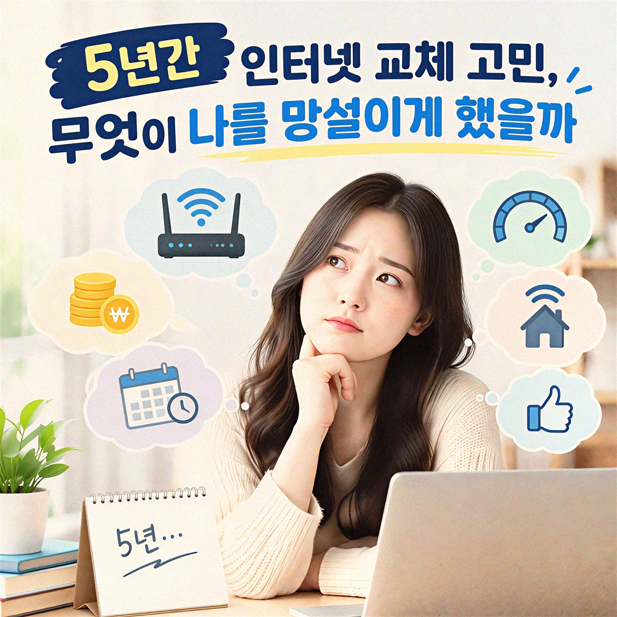 LG 유플러스 1기가 인터넷 설치, 5년 고민 끝에 결정한 이유