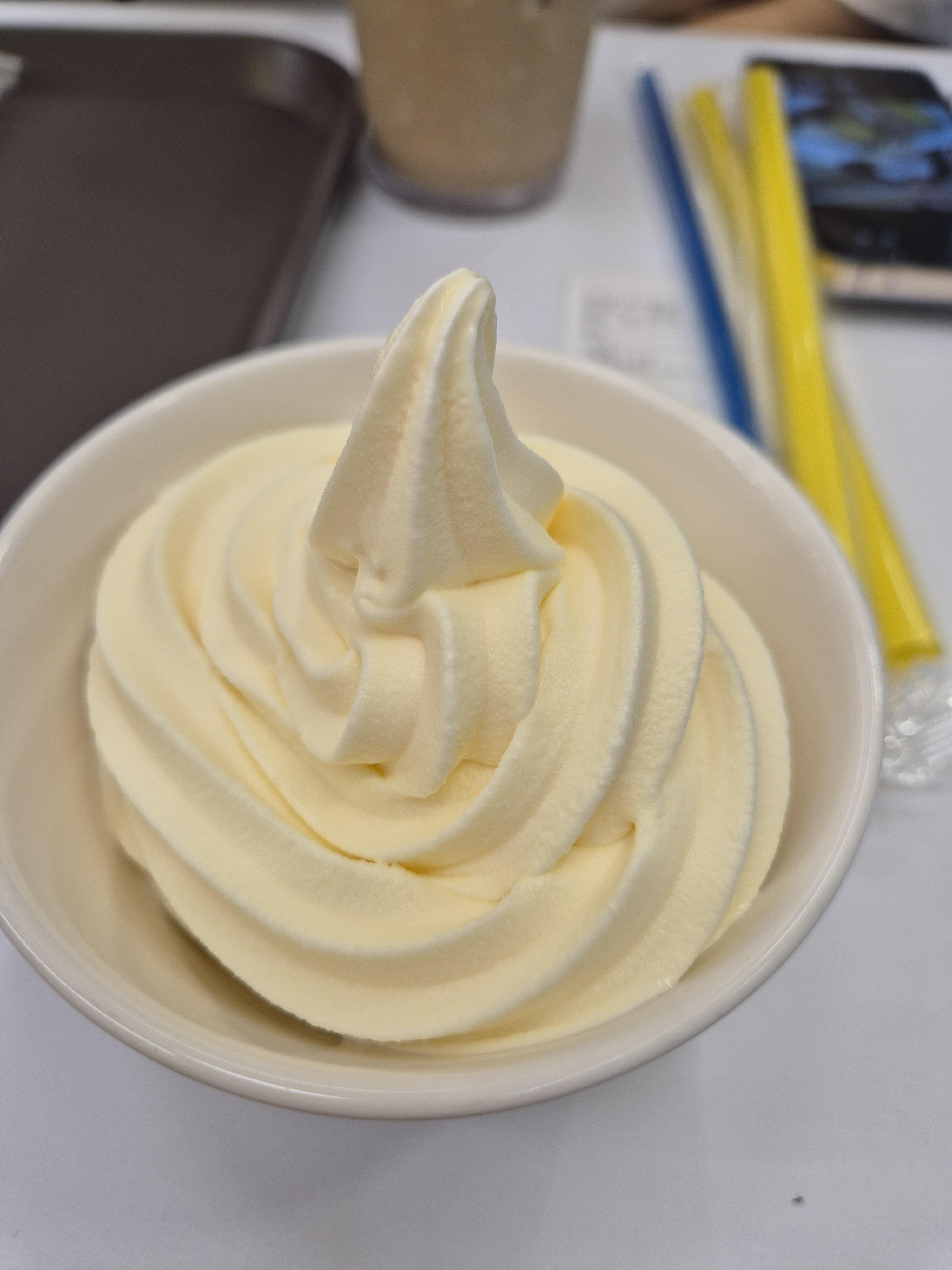 빽다방 노말한 소프트 아이스크림