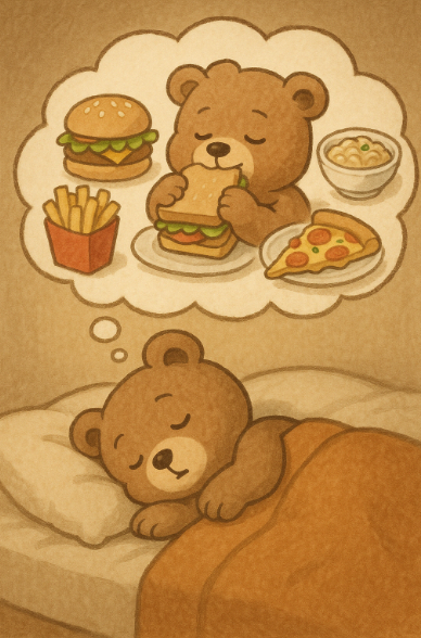 음식을 먹는 꿈