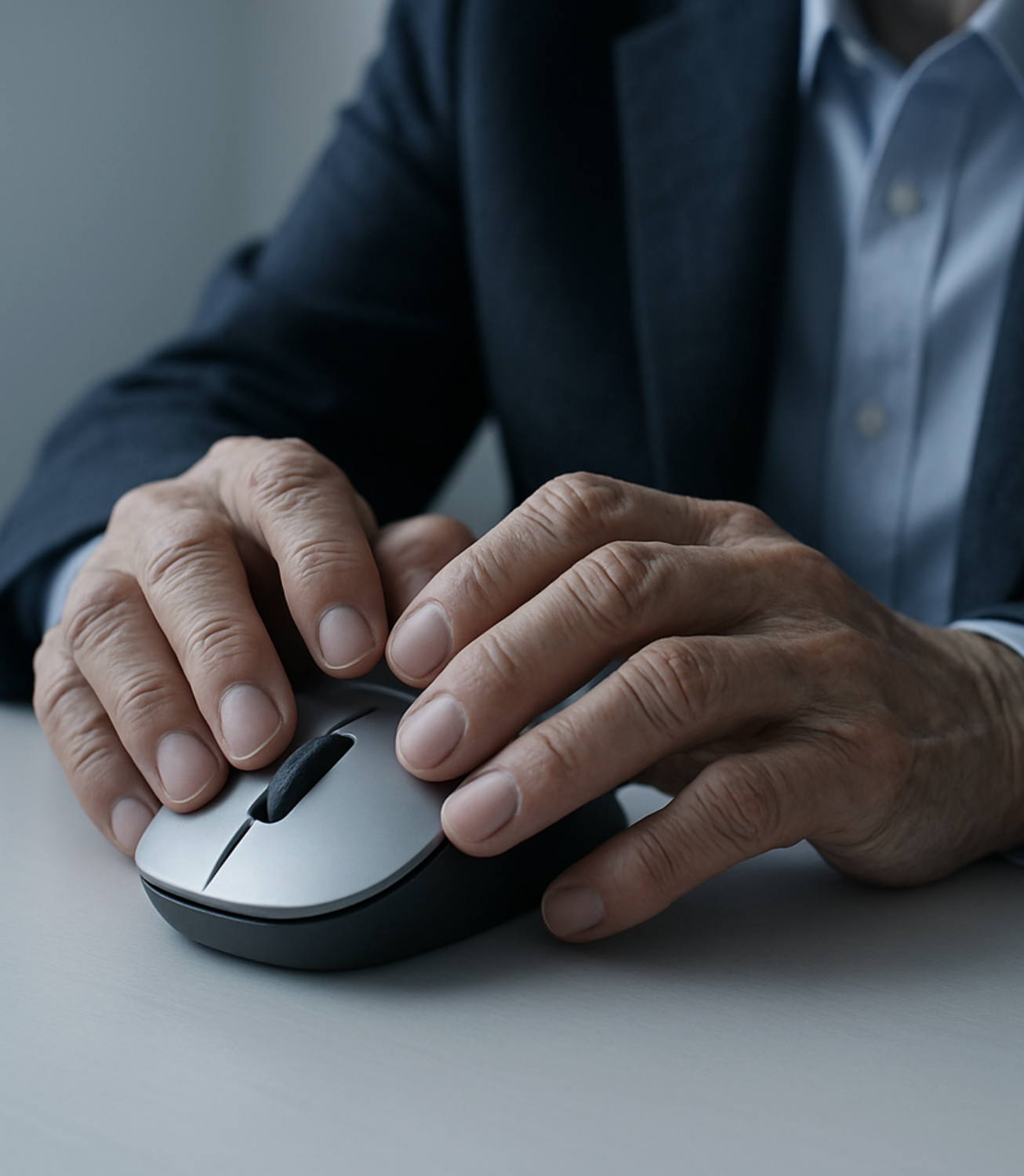 1단계: 두려움 없애기, 마우스와 친해지기